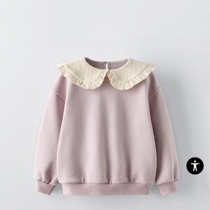 Zara lilac sweatshirt toddler